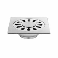 Bathroom Square Basement Anti-odor 304 Stainless Steel Shower Floor Drain