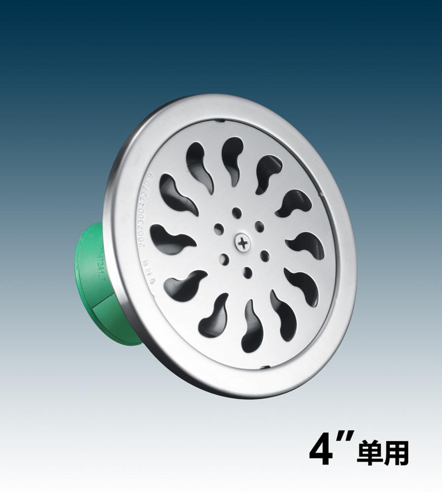 High quality stainless steel deodorant and insect proof floor drain round bathroom bathroom balcony floor drain